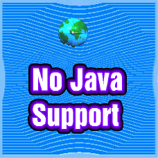 No Java Support