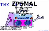 ZP5MAL_20030727_2235_20M_RTTY