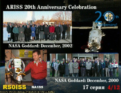 sstv analogiic image iss ariss