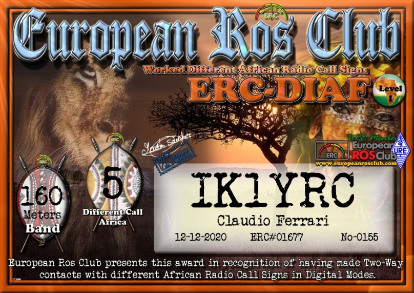 AWARD DIGITALE ROS CLUB