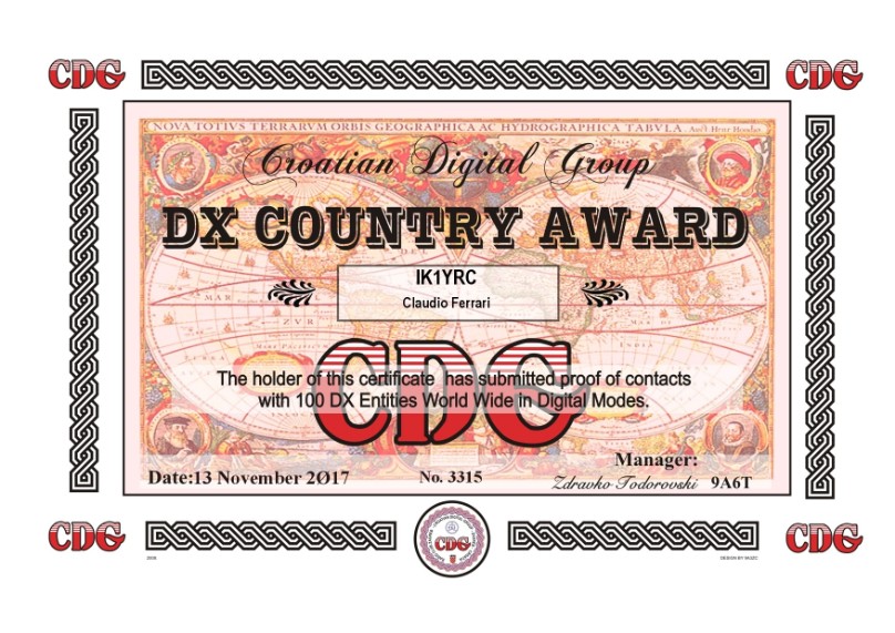 DIGITAL AWARD CDG