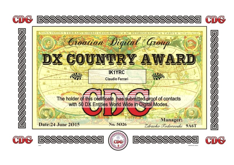 DIGITAL AWARD CDG