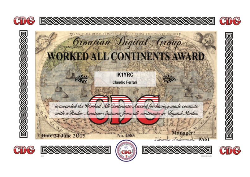 DIGITAL AWARD CDG