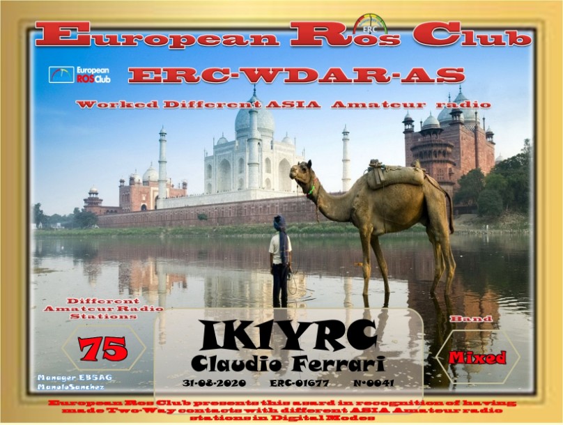 AWARD DIGITALE ROS CLUB