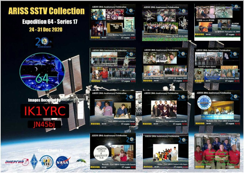 AWARD CON TUTTE LE IMMAGINI TRASMESSE A FINE ANNO 2020