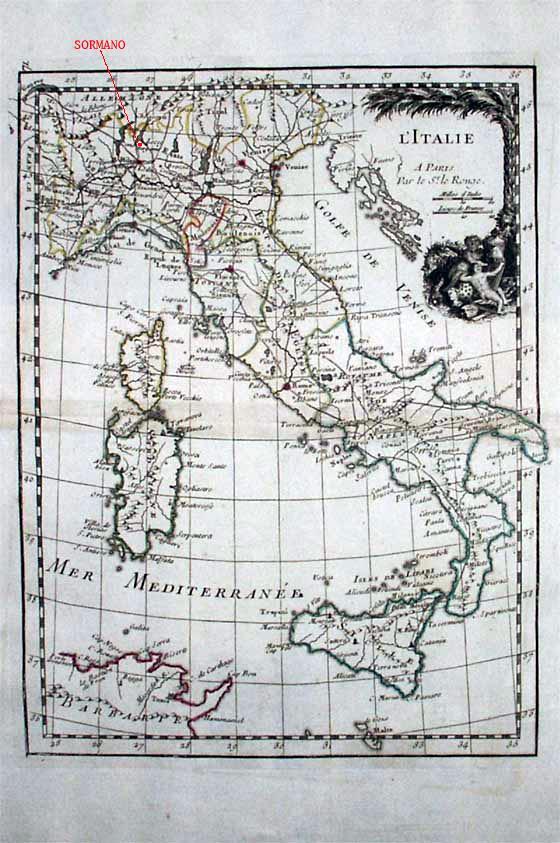 Italy map