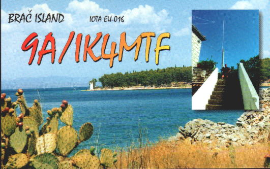 My QSL card