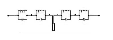 Schema elettrico dipolo 40-80-160