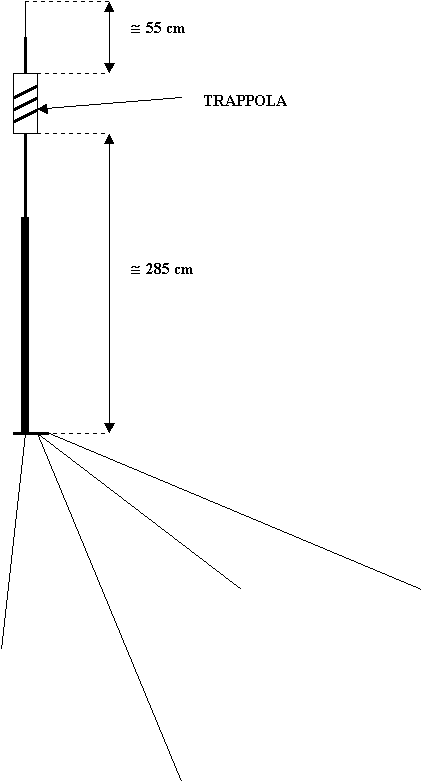 Verticale trappolata per 12 e 17 metri