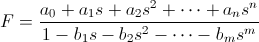 Generic impedance function expression