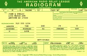 ARRL Radiogram