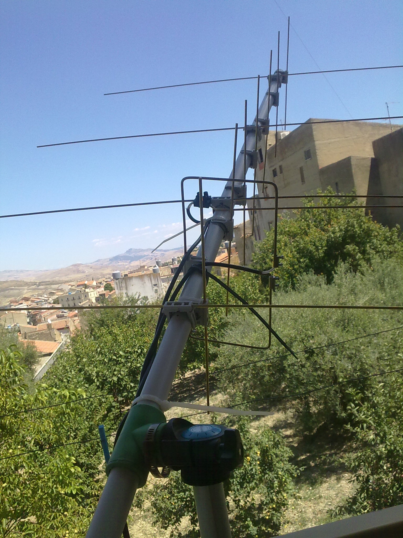 Home made satellite antenna