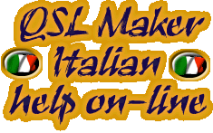 QSL-Maker Italian Help On-Line