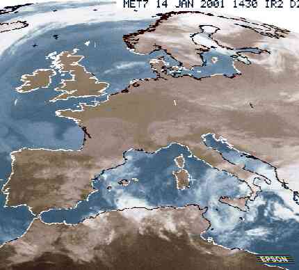 Animazione satellite Meteosat