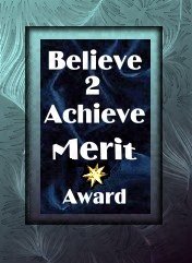 Belive 2 achive - Award