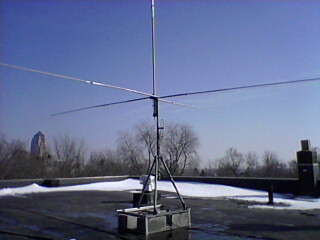 Finished Tripod with Antenna