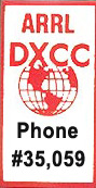 DXCC PHONE #35,059 via LoTW