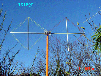 ANTENNA SPERIMENTALE PER I 40 METRI,IK1EQP