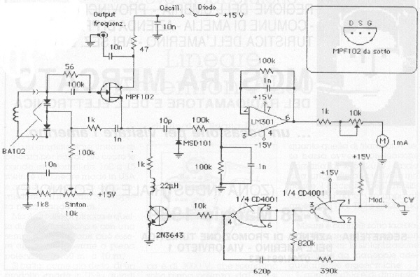 dipper con fet MPF102