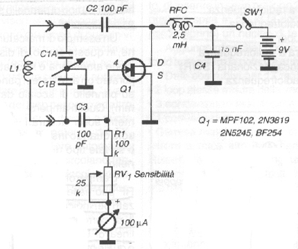 dipper with n-channel fet