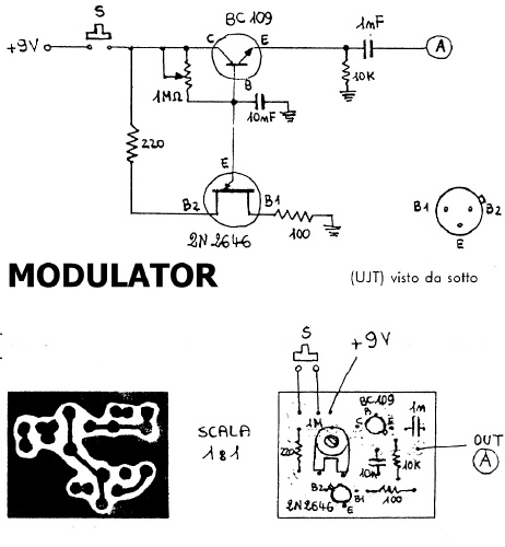 schema del modulatore per il dipper