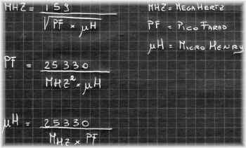 formule per la risonanza