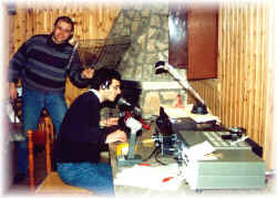 from left: IK7YTX e IZ7ATH
