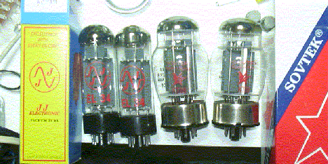 sovtek kt-88,JJ el34