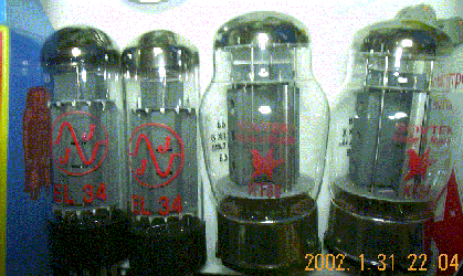 sovtek kt-88,JJ el34