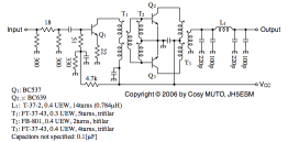 Drive and PA schematic