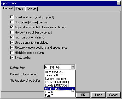 OllyDbg設定画面5