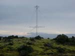 Conical antenna 160-10M destroyed in 2003