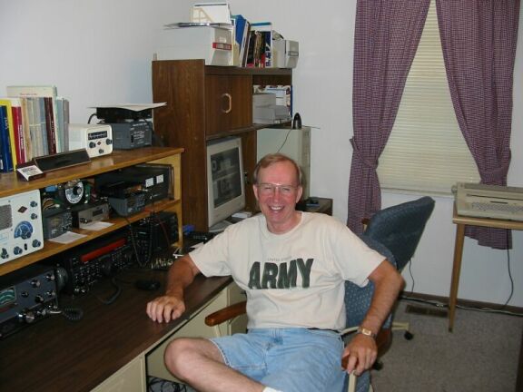 Paul and his Ham Station