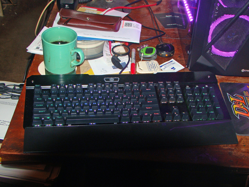 CyberPowerPC Gamer Infinity XLC Scorpion Keyboard