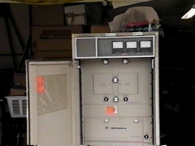 PA section showing Meters