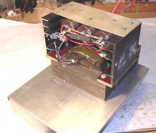 Business end of filter caps.