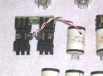 Audio Output tubester with external heat sinks.