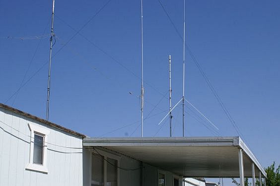 The KO6BB antenna farm.