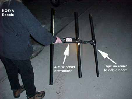 Flexible Antenna and Variable Attenuator for 2 Meter Radio Orienteering
