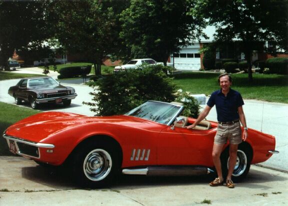 Paul and his 1968 Corvette