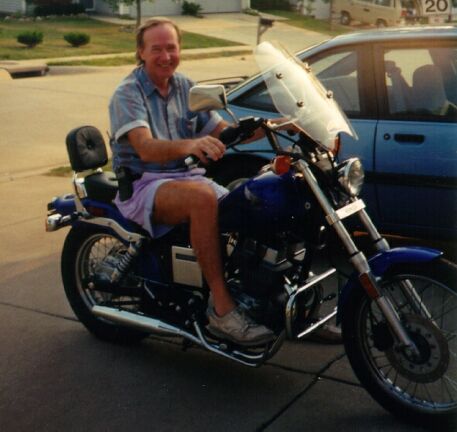 Paul and his 1986 Honda