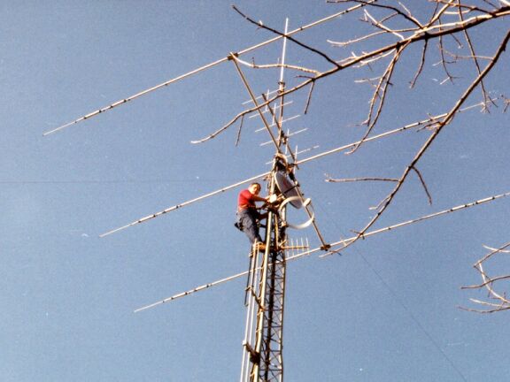 Tom on Paul's Tower