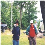 Missy (KE4UUF) worryin' us with the camera