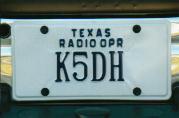 K5DH license plate