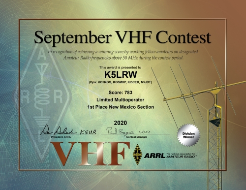 2020 SEPT VHF