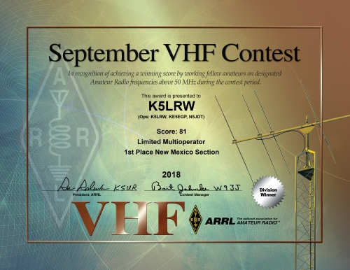 SEPT VHF 2018