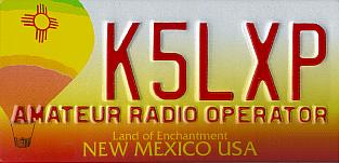 K5LXP License Plate