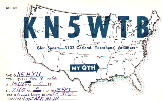 K5WTB QSL