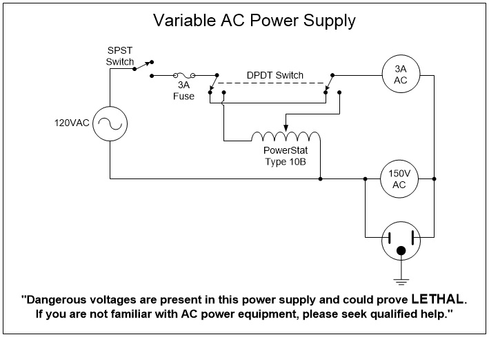 Homebrew Variable AC Power Supply