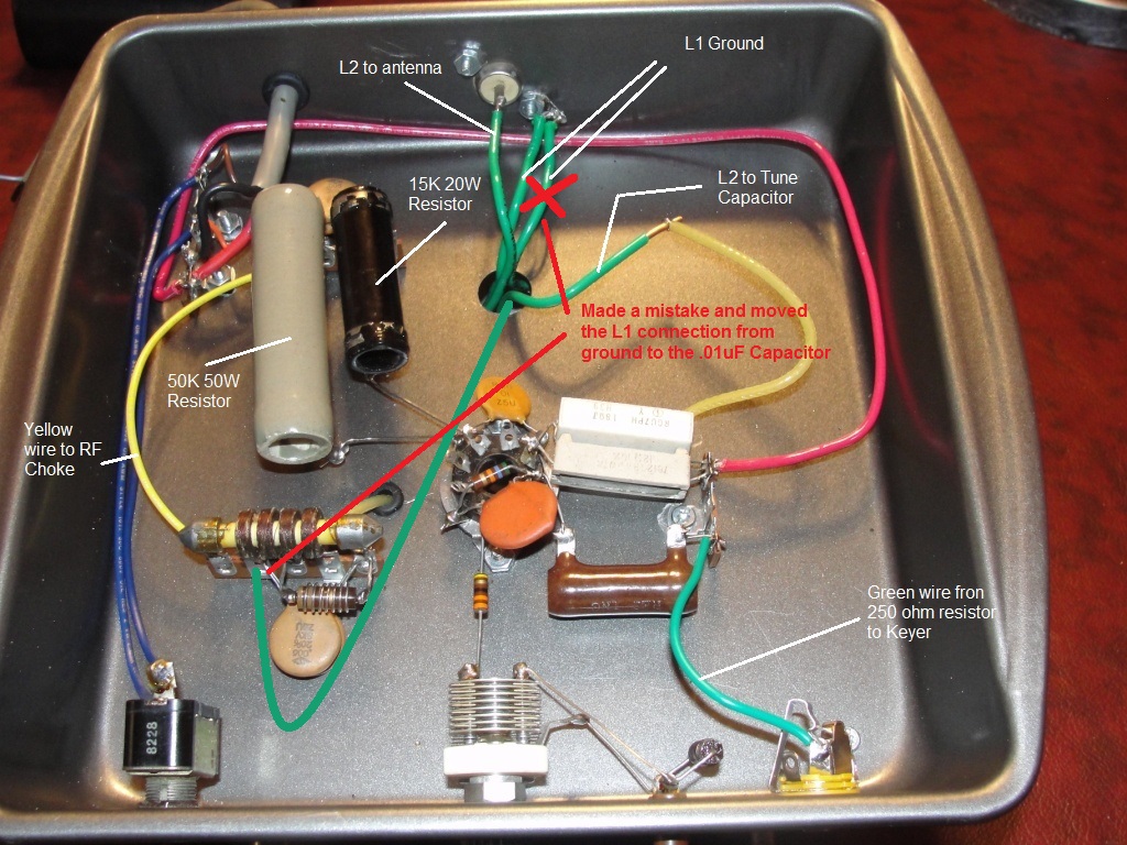 W7QQQ Homebrew Transmitter